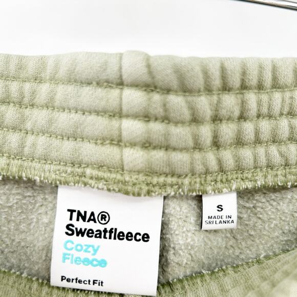 Aritzia TNA Womens Sporty Lounge Sweatfleece Cozy Fleece Joggers Sweatpants S - Picture 5 of 8